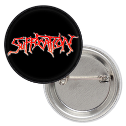 Значок Suffocation (red logo) Значок Suffocation (red logo)