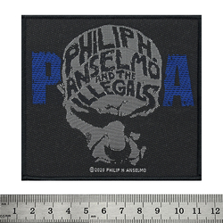Нашивка тканая PHIL ANSELMO & THE ILLEGALS - FACE (ofp-090)