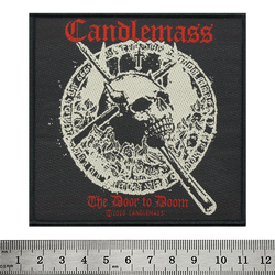 Нашивка тканая CANDLEMASS - THE DOOR TO DOOM (ofp-091)
