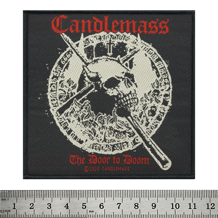 Нашивка тканая CANDLEMASS - THE DOOR TO DOOM (ofp-091) Нашивка тканая CANDLEMASS - THE DOOR TO DOOM (ofp-091)