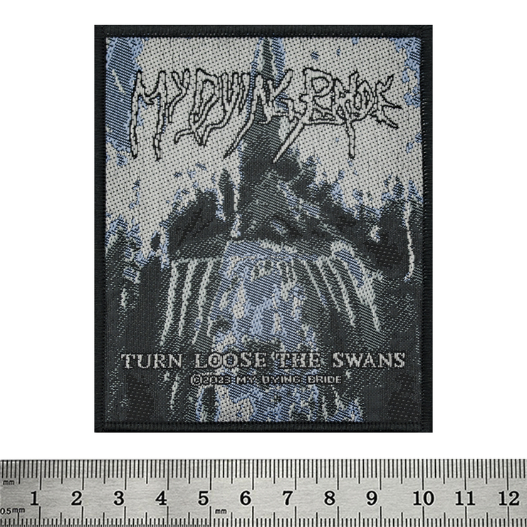 Нашивка тканая MY DYING BRIDE - TURN LOOSE THE SWANS (ofp-095)