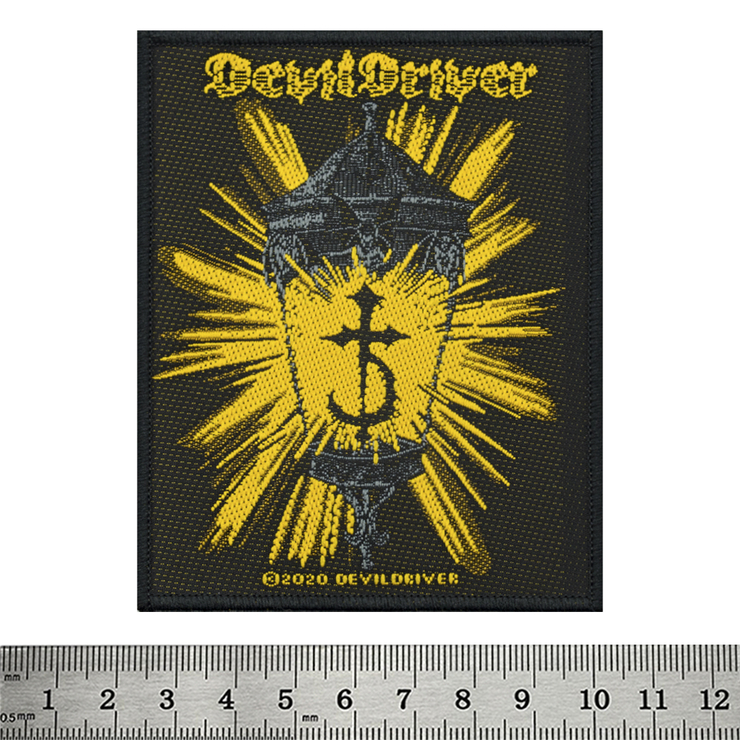 Нашивка тканая DEVILDRIVER - LANTERN (ofp-097) Нашивка тканая DEVILDRIVER - LANTERN (ofp-097)