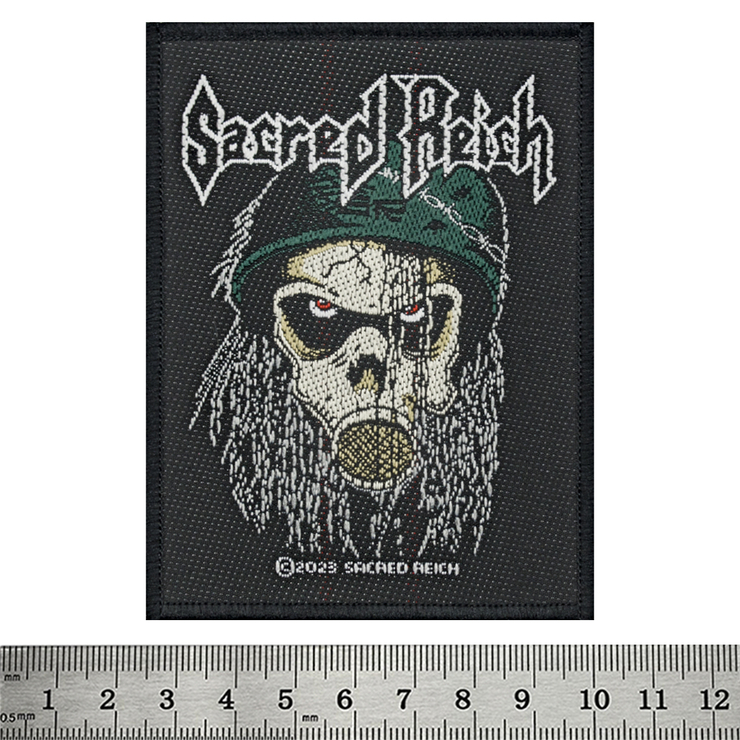 Нашивка тканая SACRED REICH - OD (ofp-099)