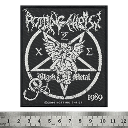 Нашивка ткана ROTTING CHRIST - BLACK METAL (ofp-101) Нашивка ткана ROTTING CHRIST - BLACK METAL (ofp-101)