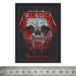 Нашивка ткана METALLICA - WHEREVER I MAY ROAM (ofp-103)
