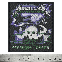 Нашивка ткана METALLICA - CREEPING DEATH (ofp-104)