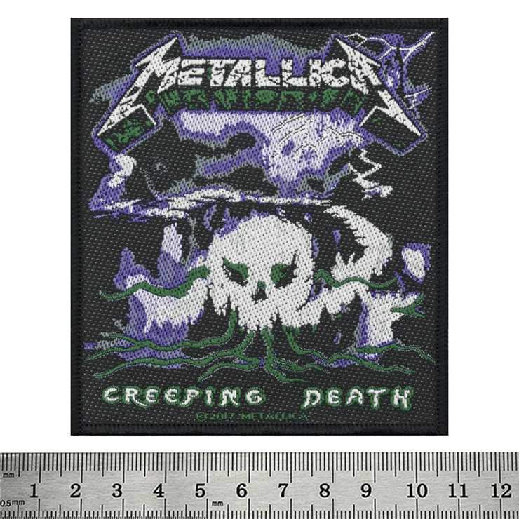 Нашивка ткана METALLICA - CREEPING DEATH (ofp-104) Нашивка ткана METALLICA - CREEPING DEATH (ofp-104)