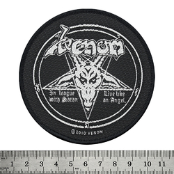 Нашивка тканая VENOM - IN LEAGUE WITH SATAN (ofp-105)