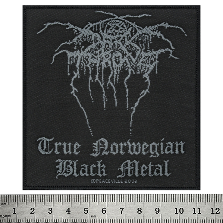 Нашивка тканая DARKTHRONE - TRUE NORWEGIAN BLACK (ofp-106) Нашивка тканая DARKTHRONE - TRUE NORWEGIAN BLACK (ofp-106)