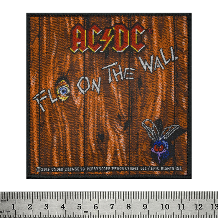 Нашивка ткана AC/DC - FLY ON THE WALL (ofp-107) Нашивка ткана AC/DC - FLY ON THE WALL (ofp-107)