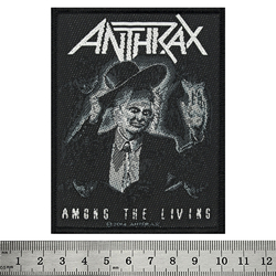 Нашивка ткана ANTHRAX - AMONG THE LIVING (ofp-108)