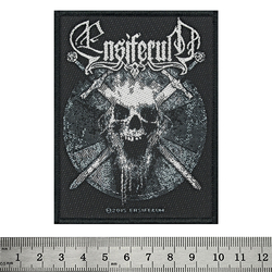 Нашивка тканая ENSIFERUM - SKULL (ofp-111) Нашивка тканая ENSIFERUM - SKULL (ofp-111)