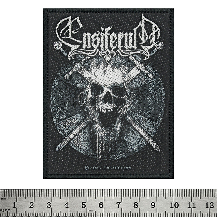 Нашивка тканая ENSIFERUM - SKULL (ofp-111) Нашивка тканая ENSIFERUM - SKULL (ofp-111)