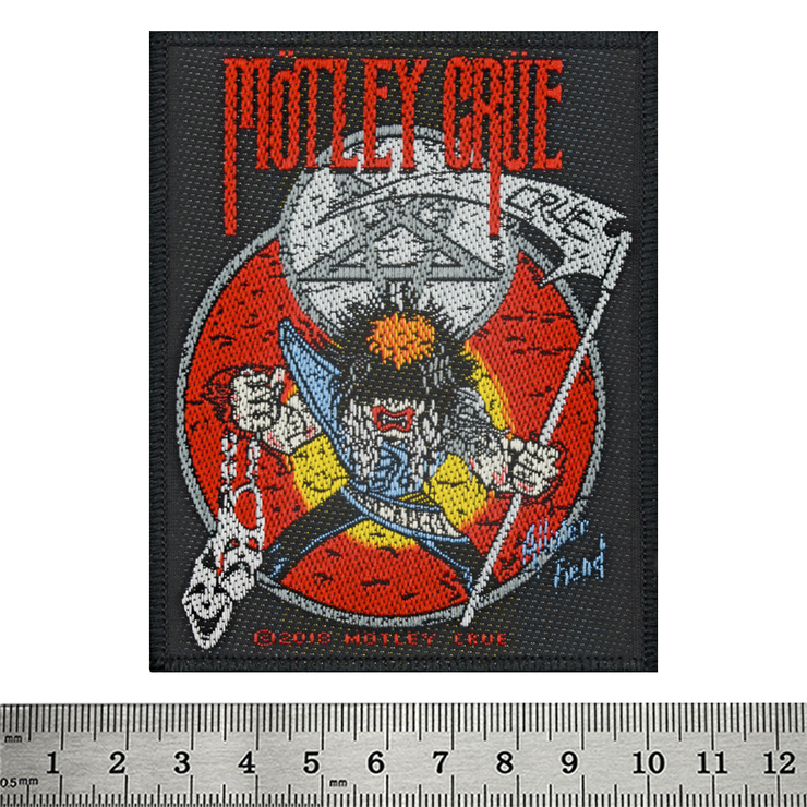 Нашивка тканая MOTLEY CRUE - ALLISTER FIEND (ofp-118) Нашивка тканая MOTLEY CRUE - ALLISTER FIEND (ofp-118)