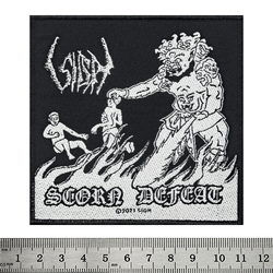 Нашивка тканая SIGH - SCORN DEFEAT (ofp-121)