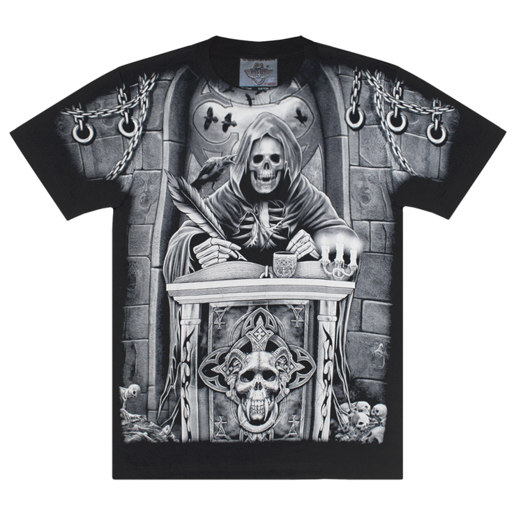 Футболка Скелет літописець (Rock Eagle, Total t-shirt) Футболка Скелет літописець (Rock Eagle, Total t-shirt)