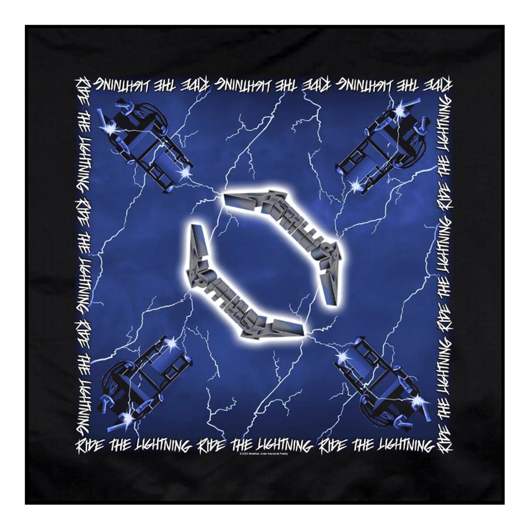 Бандана METALLICA - RIDE THE LIGHTNING (olb-009) Бандана METALLICA - RIDE THE LIGHTNING (olb-009)