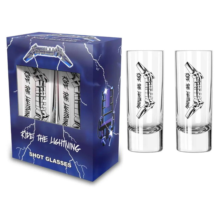 Подарочный набор рюмок METALLICA - RIDE THE LIGHTNING (wgol-003) Подарочный набор рюмок METALLICA - RIDE THE LIGHTNING (wgol-003)