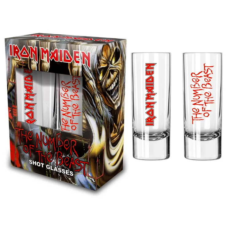 Подарочный набор рюмок IRON MAIDEN - NUMBER OF THE BEAST (wgol-007) Подарочный набор рюмок IRON MAIDEN - NUMBER OF THE BEAST (wgol-007)