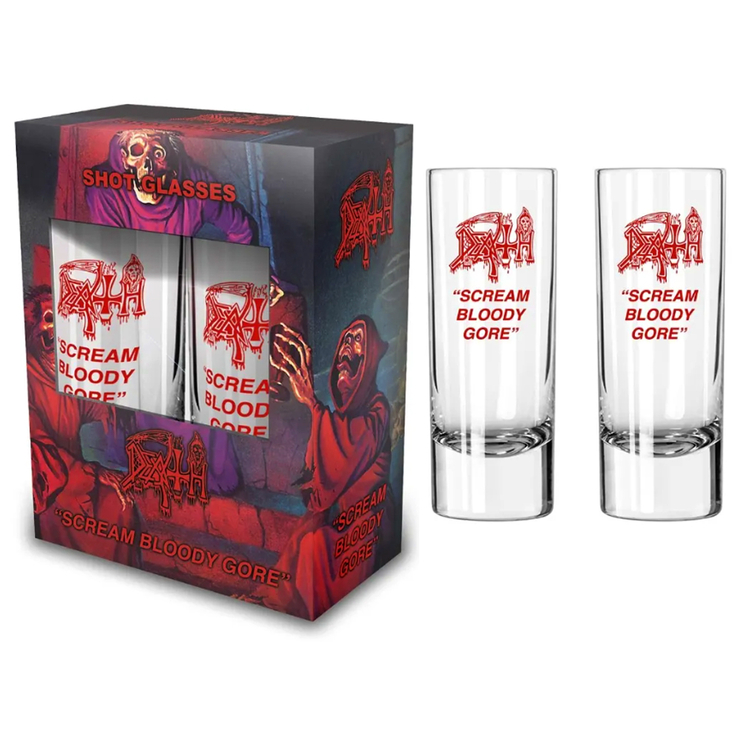 Подарочный набор рюмок DEATH - SCREAM BLOODY GORE (wgol-008) Подарочный набор рюмок DEATH - SCREAM BLOODY GORE (wgol-008)