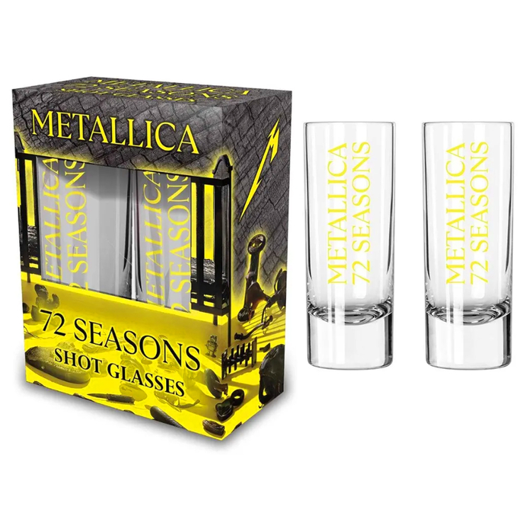 Подарочный набор рюмок METALLICA - 72 SEASONS (wgol-010) Подарочный набор рюмок METALLICA - 72 SEASONS (wgol-010)
