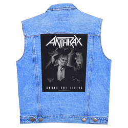 Нашивка наспинна катана ANTHRAX - AMONG THE LIVING (olbp-023)
