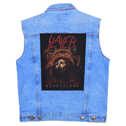 Нашивка наспинная катаная SLAYER - REPENTLESS (olbp-025) Нашивка наспинная катаная SLAYER - REPENTLESS (olbp-025)