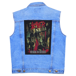 Нашивка наспинная катаная SLAYER - REIGN IN BLOOD (olbp-026) Нашивка наспинная катаная SLAYER - REIGN IN BLOOD (olbp-026)