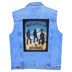 Нашивка наспинная катаная MOTORHEAD - ACE OF SPADES (olbp-027)