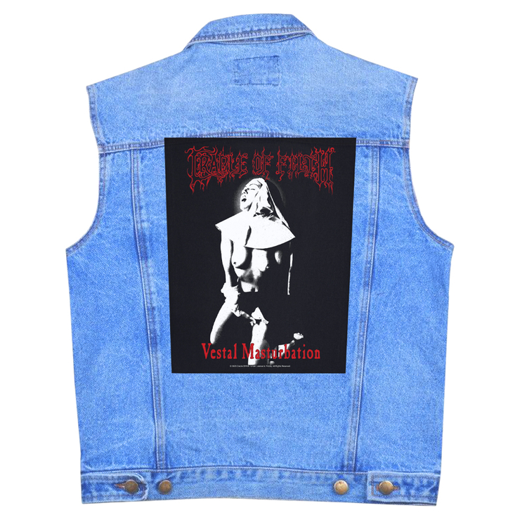 Нашивка наспинна катана CRADLE OF FILTH - VESTAL MASTURBATION (olbp-030) Нашивка наспинна катана CRADLE OF FILTH - VESTAL MASTURBATION (olbp-030)