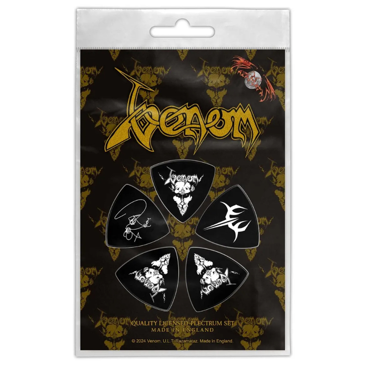 Подарочный набор медиаторов VENOM - BLACK METAL (mol-047) Подарочный набор медиаторов VENOM - BLACK METAL (mol-047)