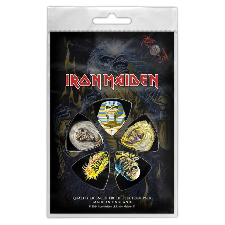 Подарочный набор медиаторов IRON MAIDEN - CLASSIC ALBUMS (mol-048)