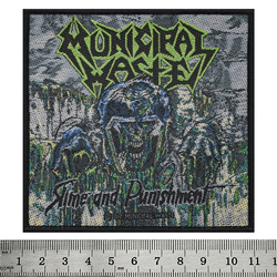 Нашивка ткана MUNICIPAL WASTE - SLIME AND PUNISHMENT (ofp-122) Нашивка ткана MUNICIPAL WASTE - SLIME AND PUNISHMENT (ofp-122)