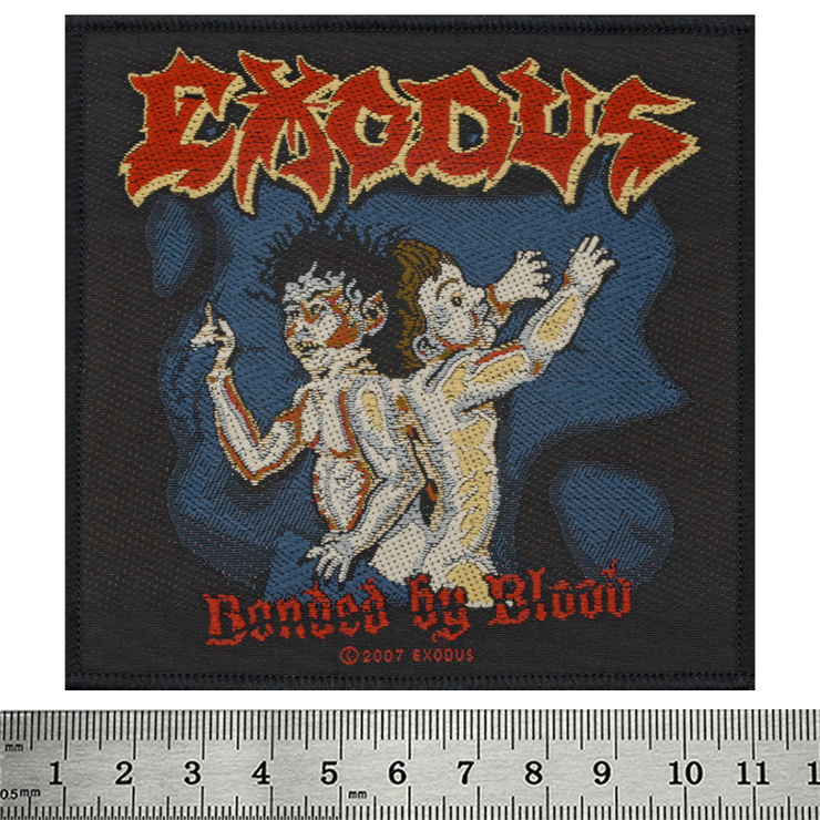 Нашивка тканая EXODUS - BONDED BY BLOOD (ofp-130)