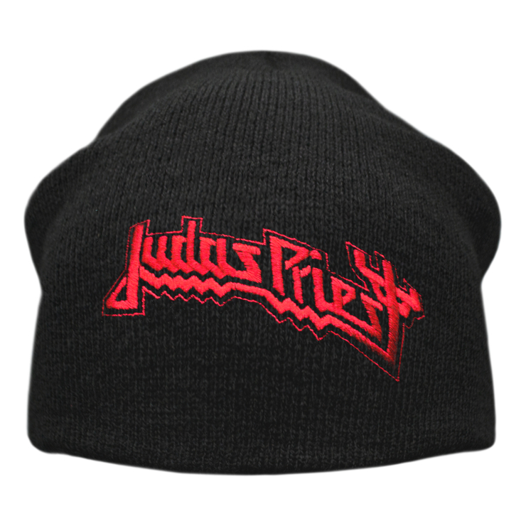Шапка біні JUDAS PRIEST - LOGO (з вишитим логотипом) heol-004 Шапка біні JUDAS PRIEST - LOGO (з вишитим логотипом) heol-004