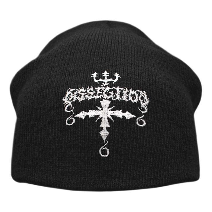 Шапка біні DISSECTION - LOGO / CROSS (з вишитим логотипом) heol-007