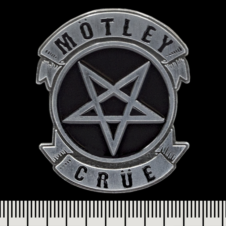 Пин MOTLEY CRUE - PENTAGRAM (pnol-022)