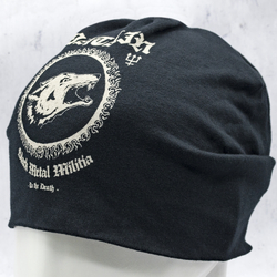 Шапка WATAIN - BLACK METAL MILITIA (с печатным логотипом) hpol-020 Шапка WATAIN - BLACK METAL MILITIA (с печатным логотипом) hpol-020