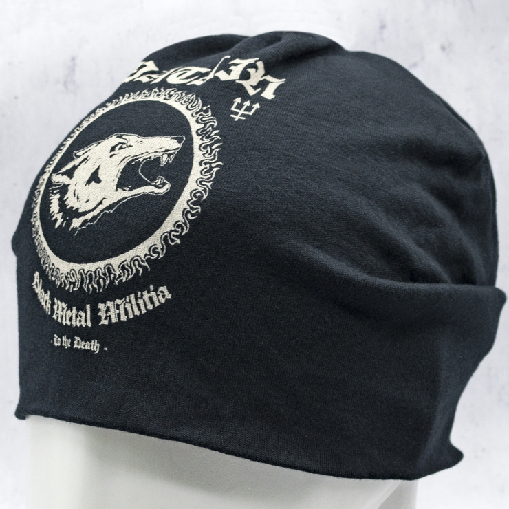 Шапка WATAIN - BLACK METAL MILITIA (с печатным логотипом) hpol-020 Шапка WATAIN - BLACK METAL MILITIA (с печатным логотипом) hpol-020