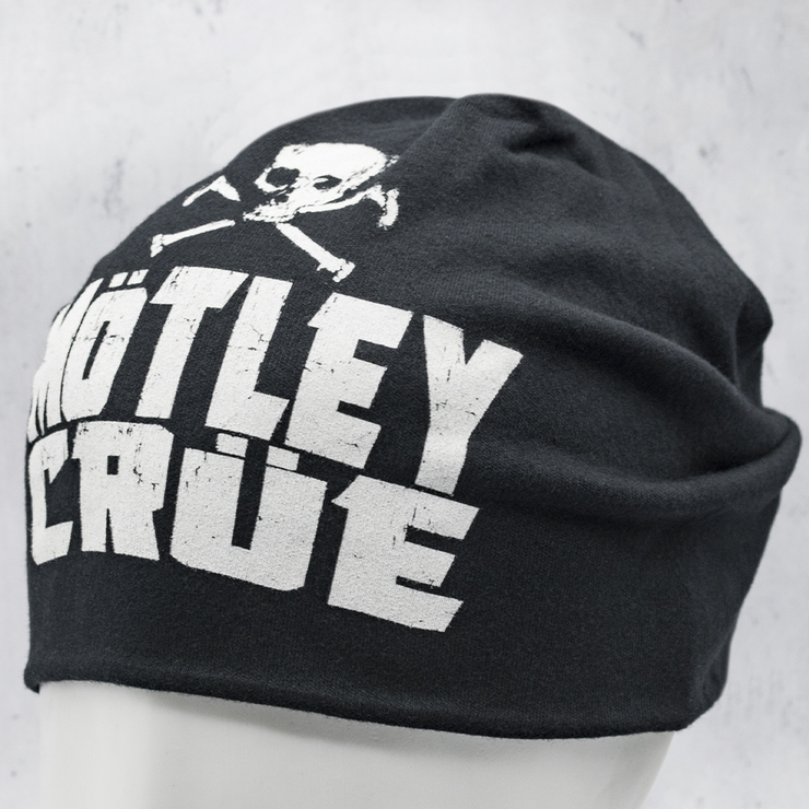 Шапка MOTLEY CRUE - SKULL (з друкованим логотипом) hpol-021 Шапка MOTLEY CRUE - SKULL (з друкованим логотипом) hpol-021