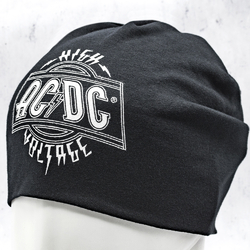 Шапка AC/DC - HIGH VOLTAGE (с печатным логотипом) hpol-023 Шапка AC/DC - HIGH VOLTAGE (с печатным логотипом) hpol-023