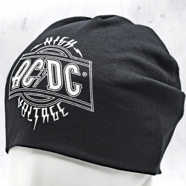 Шапка AC/DC - HIGH VOLTAGE (с печатным логотипом) hpol-023 Шапка AC/DC - HIGH VOLTAGE (с печатным логотипом) hpol-023