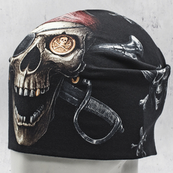 Шапка Пиратский череп - Черная метка (hth-009) Шапка Пиратский череп - Черная метка (hth-009)