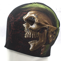 Шапка Punk’s Not Dead (череп с ирокезом) (hth-013) Шапка Punk’s Not Dead (череп с ирокезом) (hth-013)