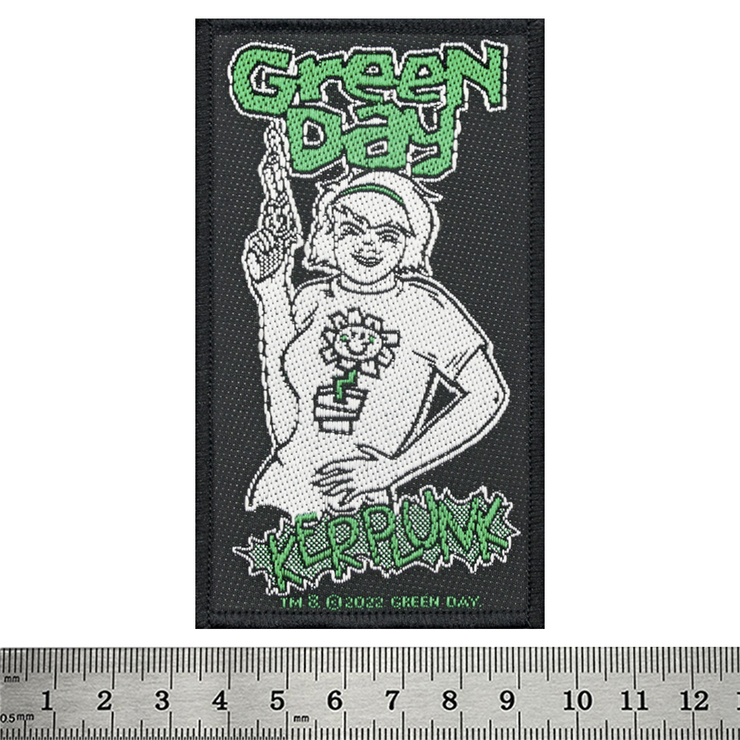 Нашивка ткана GREEN DAY - KERPLUNK (ofp-138) Нашивка ткана GREEN DAY - KERPLUNK (ofp-138)