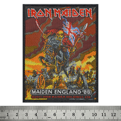 Нашивка ткана IRON MAIDEN - MAIDEN ENGLAND (ofp-139) Нашивка ткана IRON MAIDEN - MAIDEN ENGLAND (ofp-139)