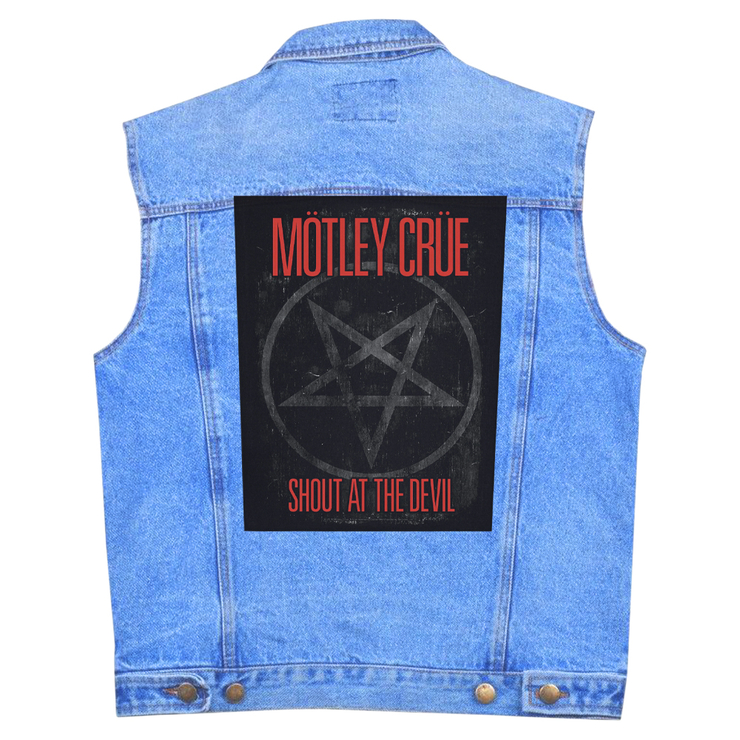 Нашивка наспинная катаная MOTLEY CRUE - SHOUT AT THE DEVIL (olbp-045) Нашивка наспинная катаная MOTLEY CRUE - SHOUT AT THE DEVIL (olbp-045)