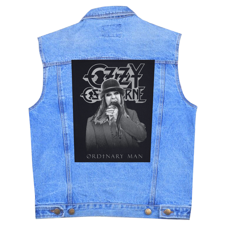 Нашивка наспинная катаная OZZY OSBOURNE - ORDINARY MAN (olbp-046)