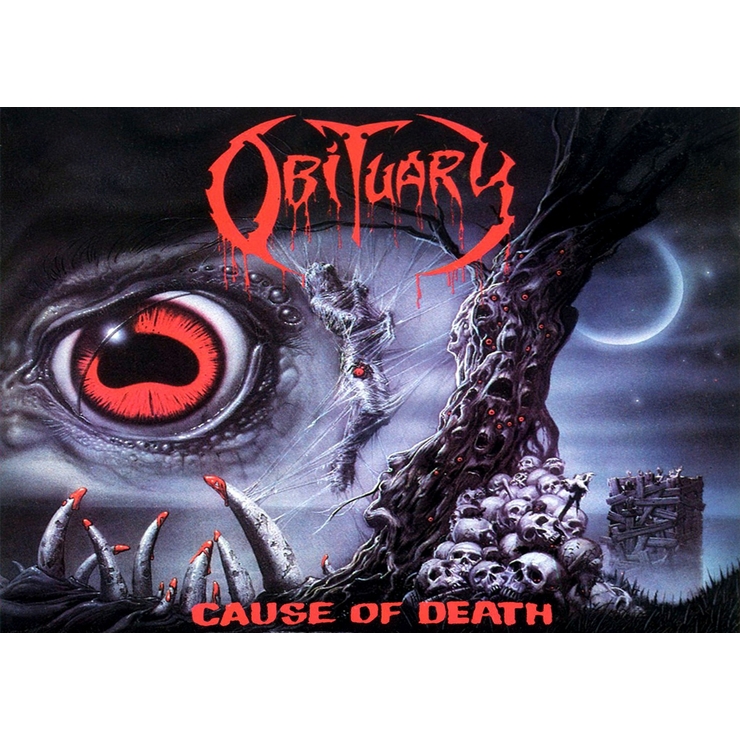 Плакат Obituary (Cause of Death)