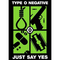 Плакат Type O Negative (Just Say Yes)